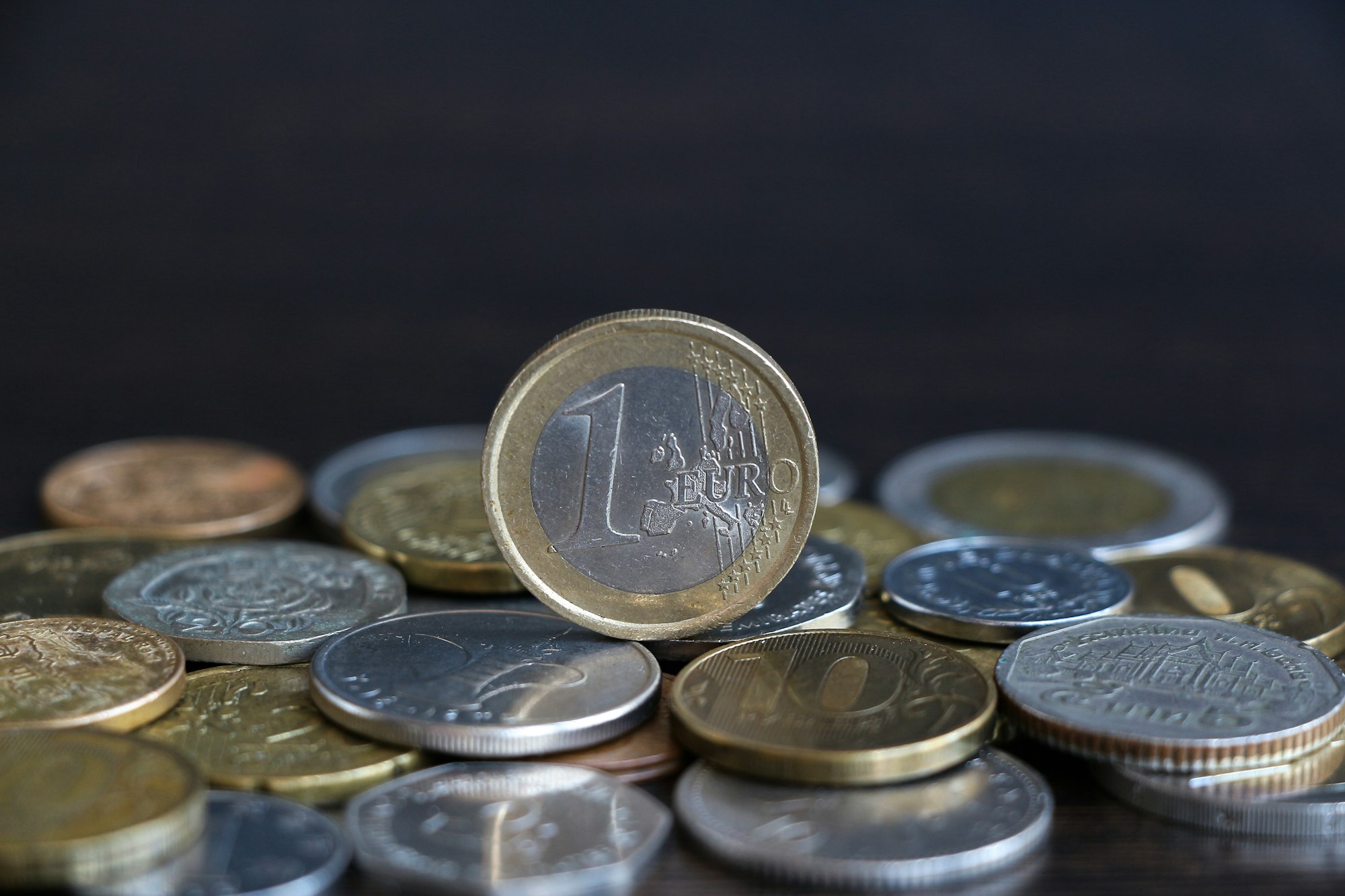 One euro coin