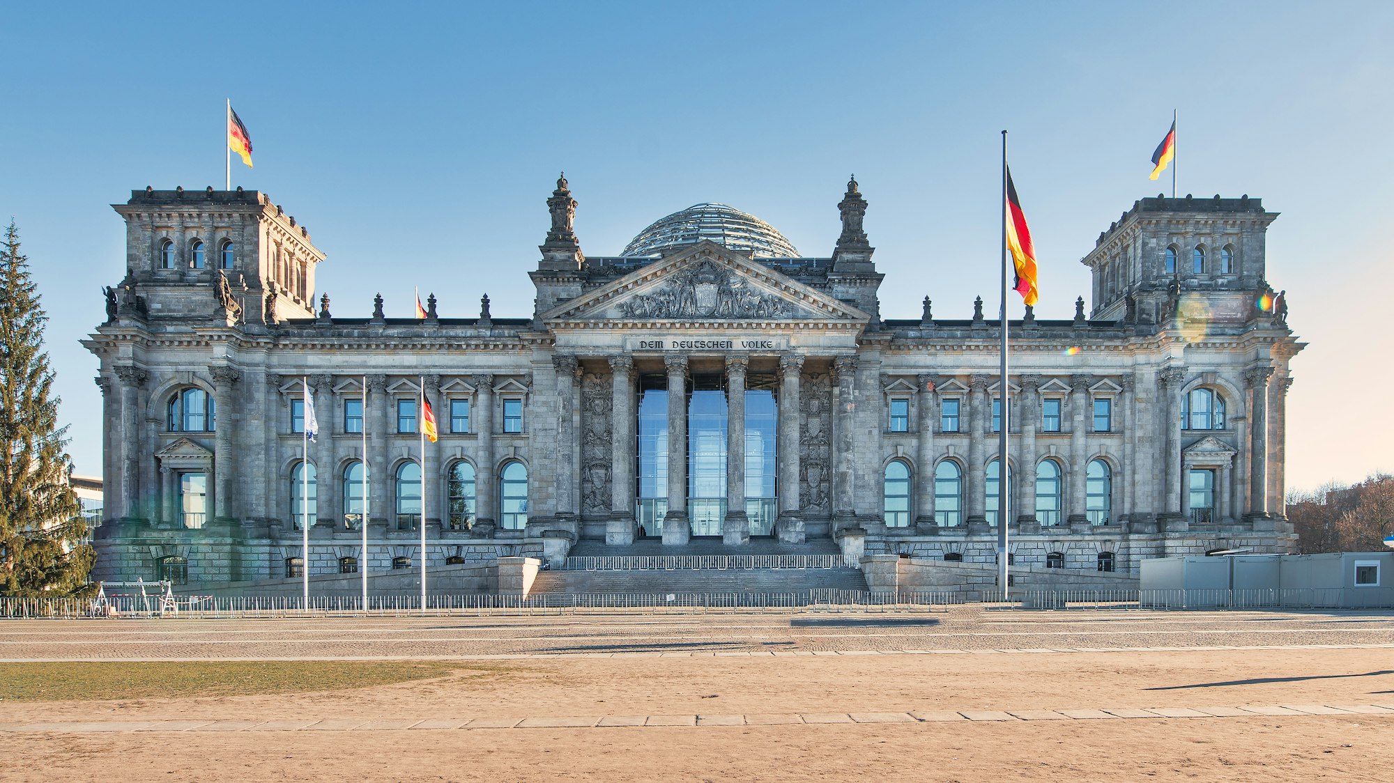 Reichstag building in Berlin