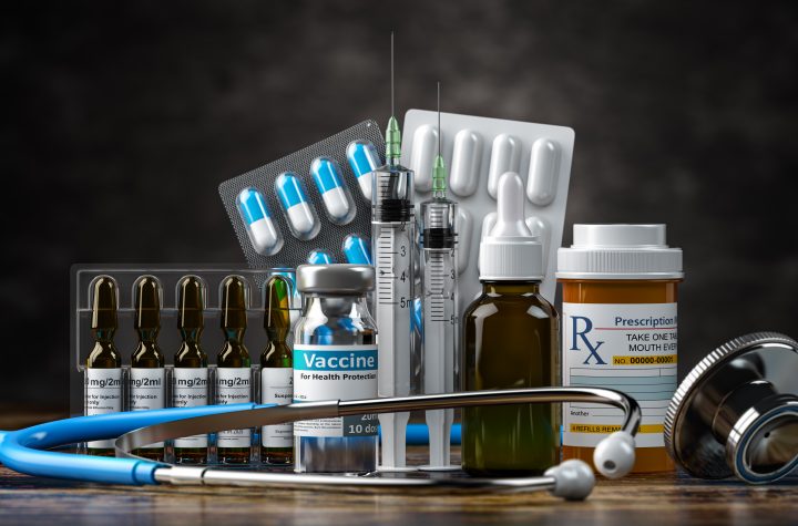 Healthcare and medicine concept background.