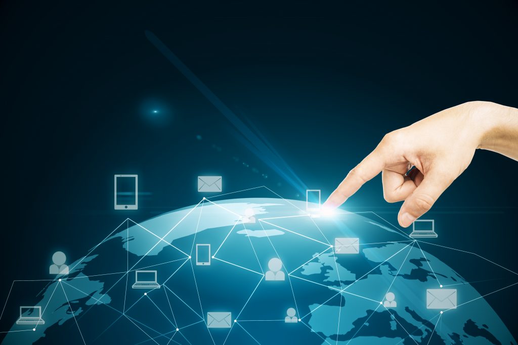 connecting-globally-through-technology-with-a-huma-2026-01-11-08-48-17-utc, Internet, Vernetzung